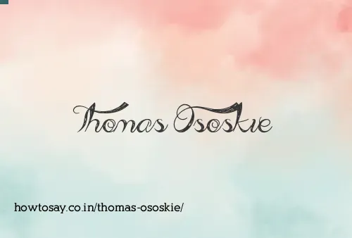 Thomas Ososkie