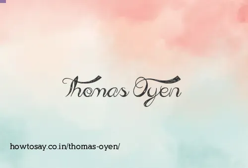 Thomas Oyen
