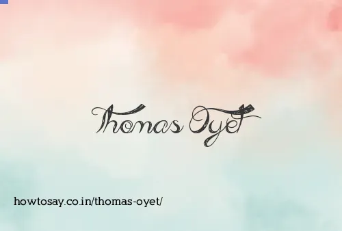 Thomas Oyet