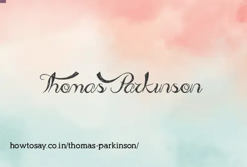 Thomas Parkinson