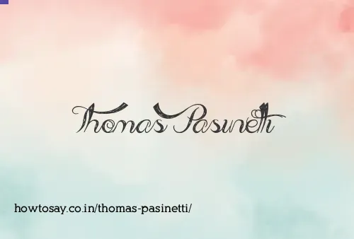 Thomas Pasinetti