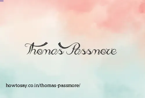 Thomas Passmore