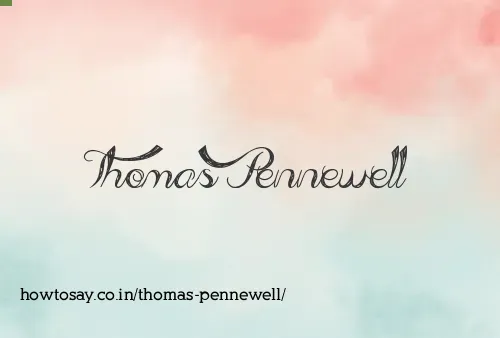 Thomas Pennewell