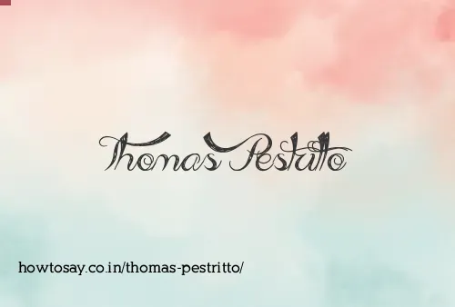 Thomas Pestritto