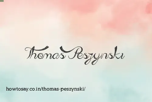 Thomas Peszynski