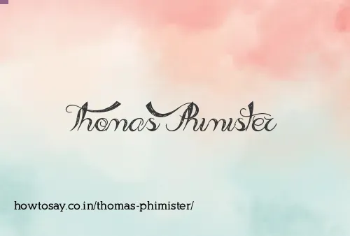 Thomas Phimister