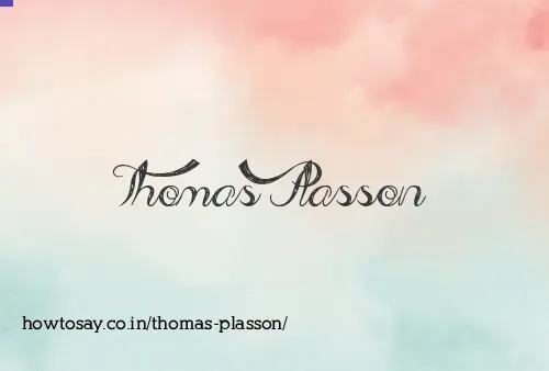 Thomas Plasson