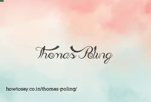 Thomas Poling