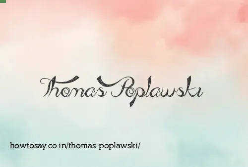 Thomas Poplawski