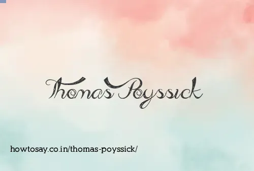 Thomas Poyssick
