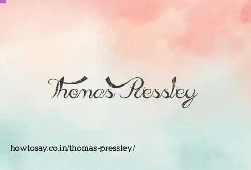 Thomas Pressley