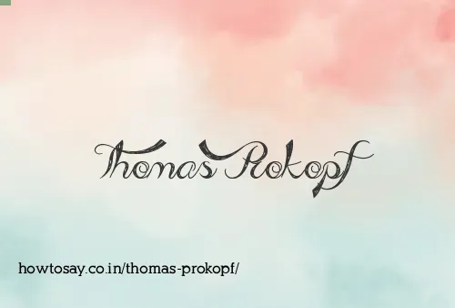 Thomas Prokopf