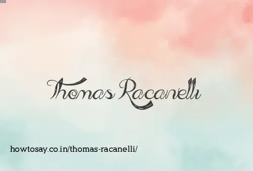 Thomas Racanelli