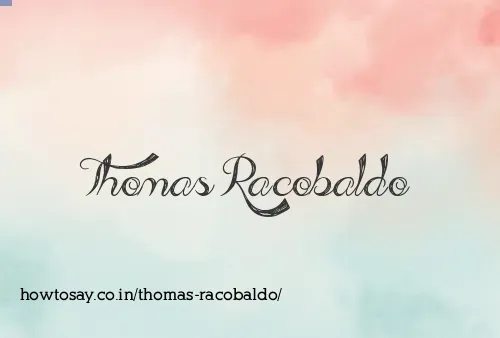 Thomas Racobaldo