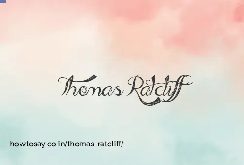 Thomas Ratcliff