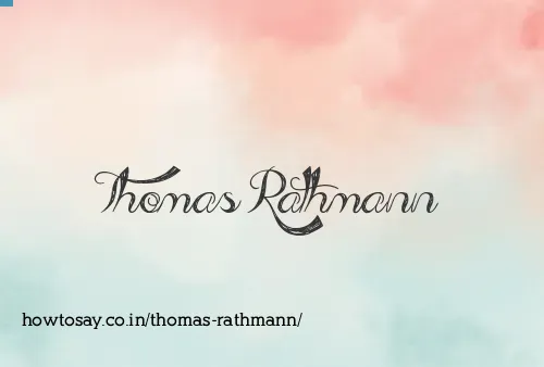 Thomas Rathmann