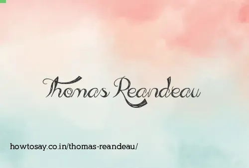 Thomas Reandeau