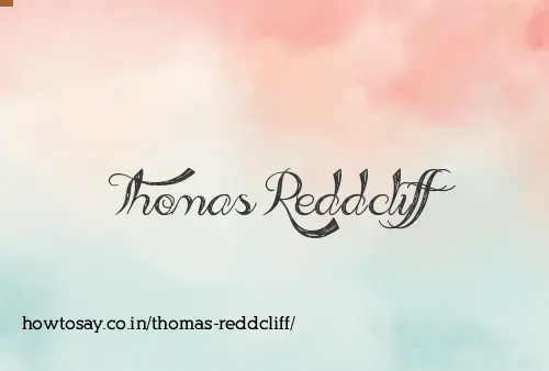 Thomas Reddcliff