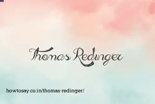 Thomas Redinger