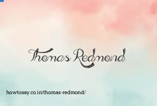 Thomas Redmond