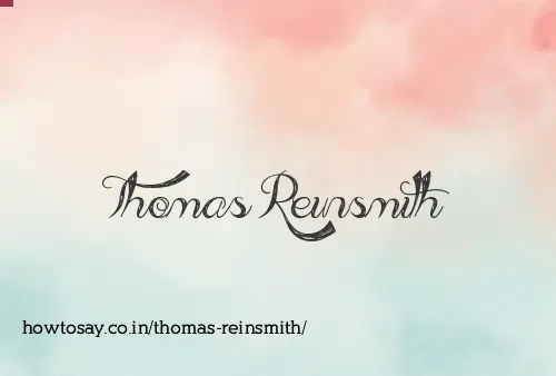Thomas Reinsmith