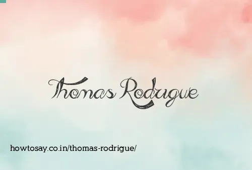 Thomas Rodrigue