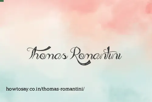 Thomas Romantini