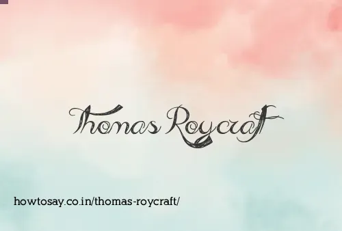 Thomas Roycraft