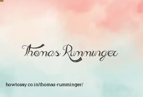 Thomas Rumminger