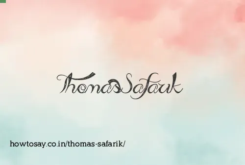 Thomas Safarik