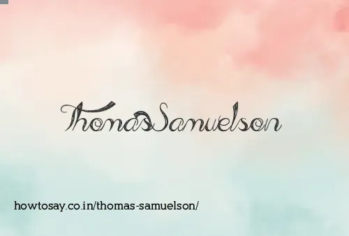 Thomas Samuelson