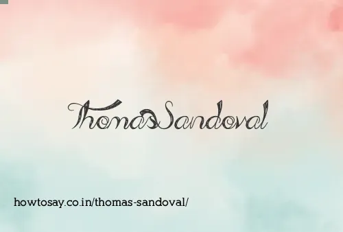 Thomas Sandoval