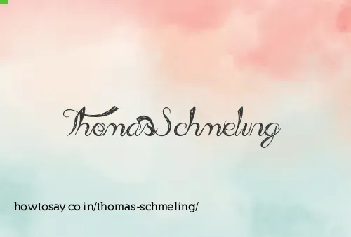 Thomas Schmeling