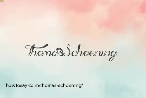 Thomas Schoening