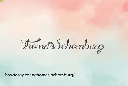 Thomas Schomburg