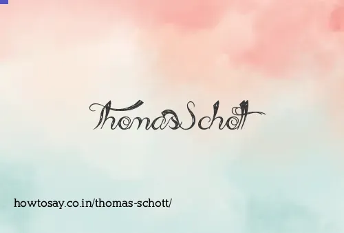 Thomas Schott