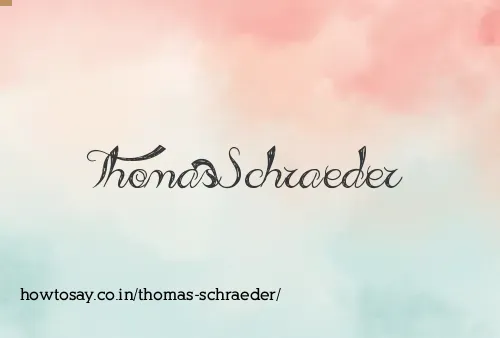 Thomas Schraeder