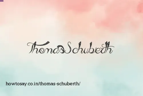 Thomas Schuberth