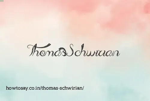 Thomas Schwirian