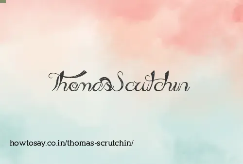 Thomas Scrutchin