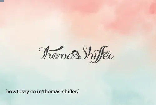 Thomas Shiffer