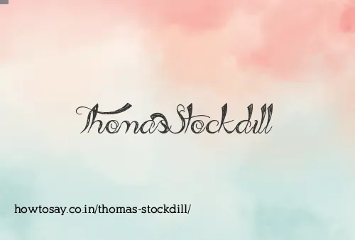 Thomas Stockdill