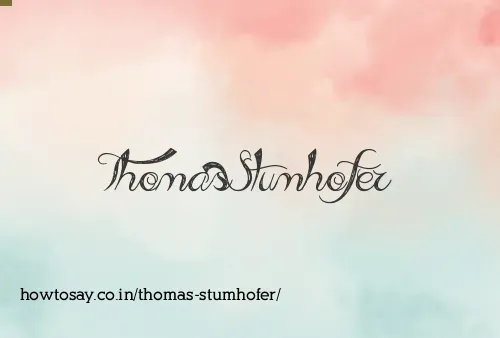Thomas Stumhofer