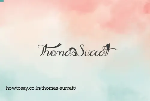 Thomas Surratt