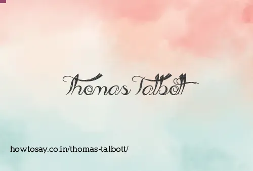 Thomas Talbott