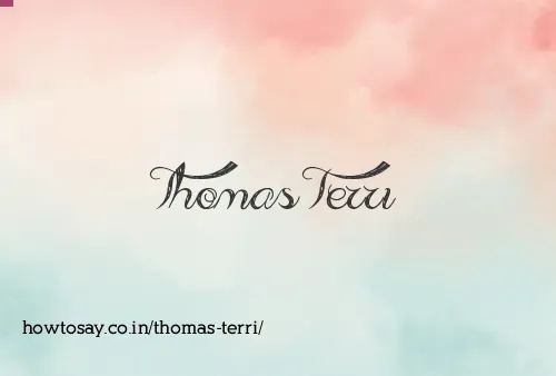 Thomas Terri