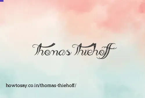 Thomas Thiehoff