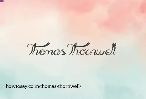 Thomas Thornwell