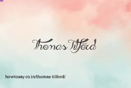Thomas Tilford