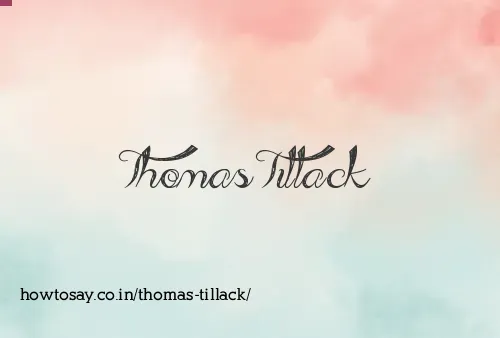 Thomas Tillack